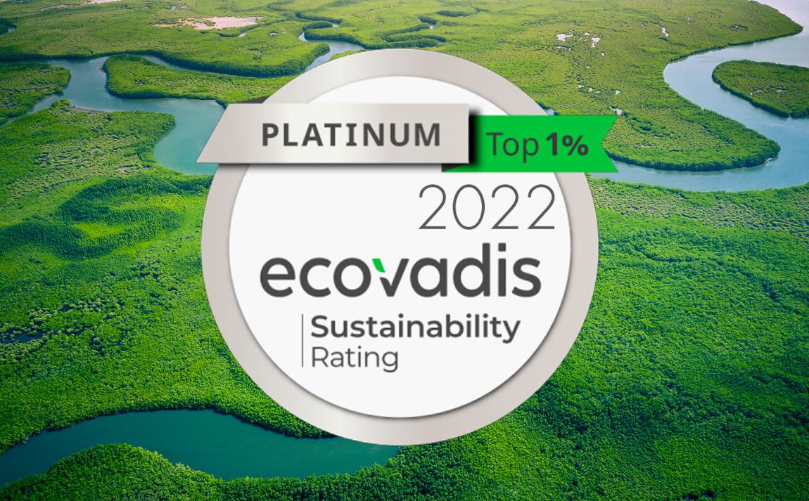 Nexans has been awarded a Platinum Medal for its CSR performance evaluation by EcoVadis