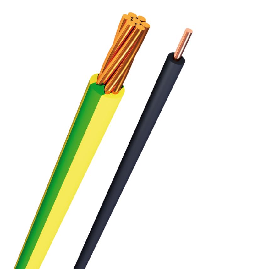 ALSECURE® H07Z1-U Cca 1x6 GN/YE TYPE 2