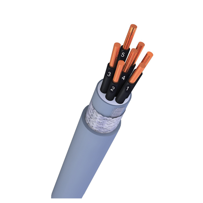 Nexans Z1O-YMz1Kas Cca 0.6/1 kV    7x2.5/2.5 mm2 MTR