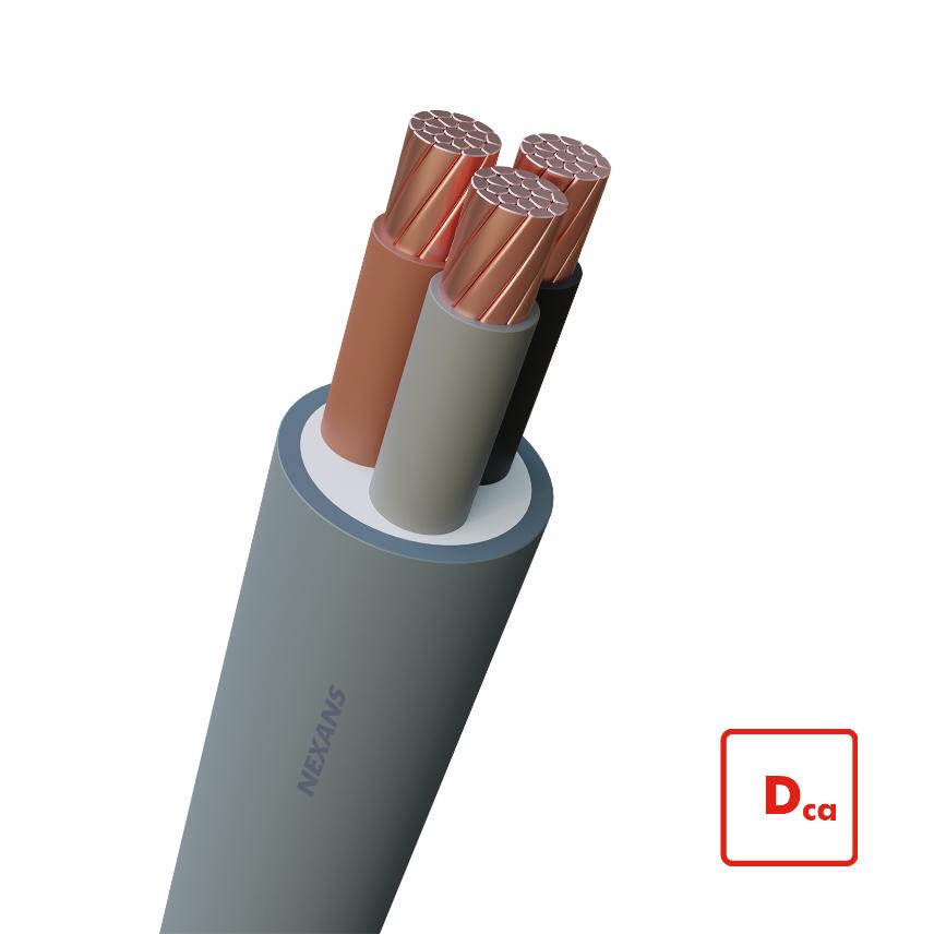 YMvK Dca-s2 FLEX 0.6/1 kV 3x35 mm2