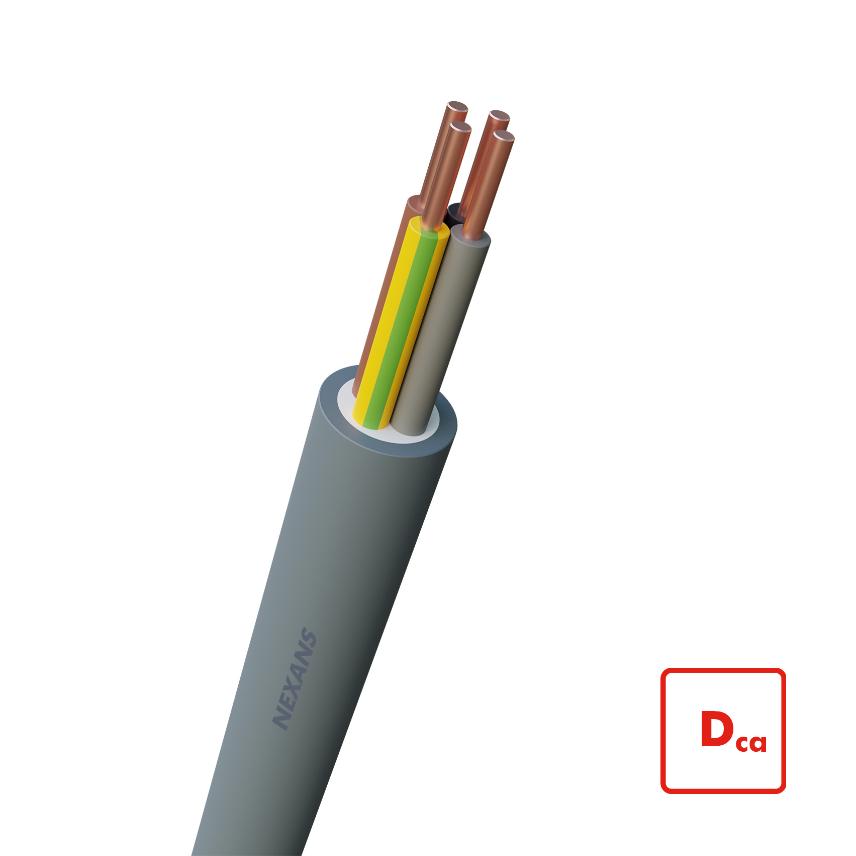YMvK Dca-s2 0.6/1 kV Easy Strippable 4G2.5 MM2 (B500)