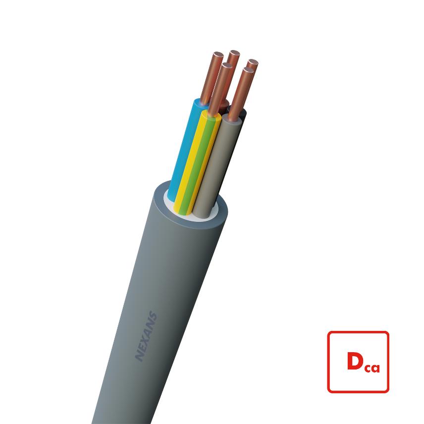 YMvK Dca-s2 0.6/1 kV Easy Strippable 5G2.5 MM2 (R50)