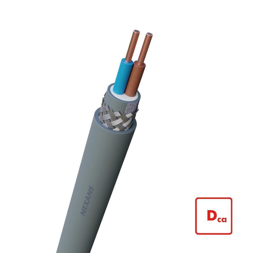 VO-YMvKas Dca-s2 0.6/1 kV 2X6 MM2