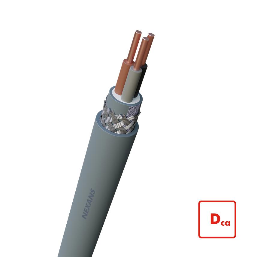 VO-YMvKas Dca-s2 0.6/1 kV 3X2.5 MM2