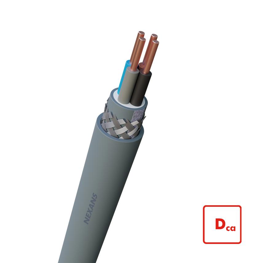 VO-YMvKas Dca-s2 0.6/1 kV 4X1.5 (B500)