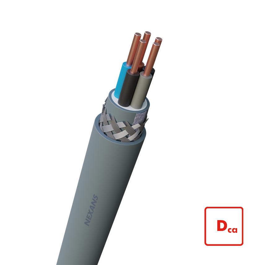 VO-YMvKas Dca-s2 0.6/1 kV 5X2.5 (B500)