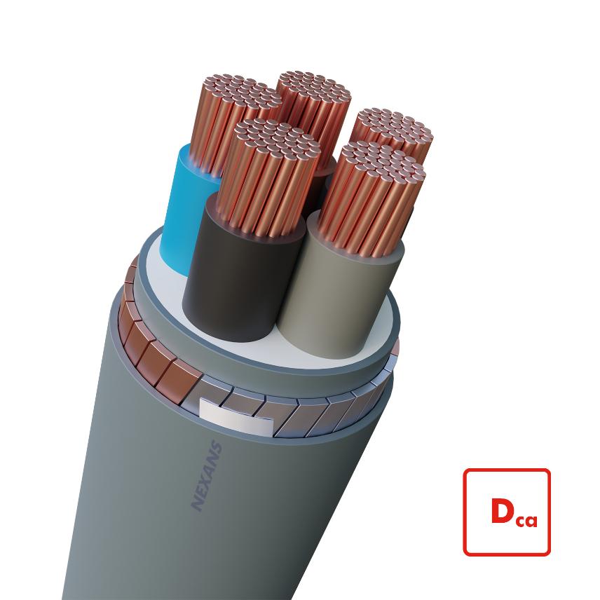 VG-YMvKas Dca-s2 Flex 0.6/1kv 5x 70 mm2