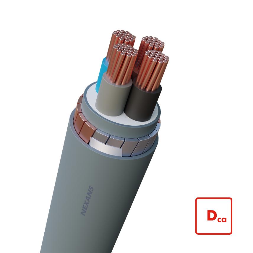 VG-YMvKas Dca-s2 Flex 0.6/1kV 4x35 mm2