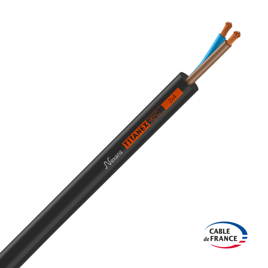 TITANEX® 90°C Eca     2x4 mm2
