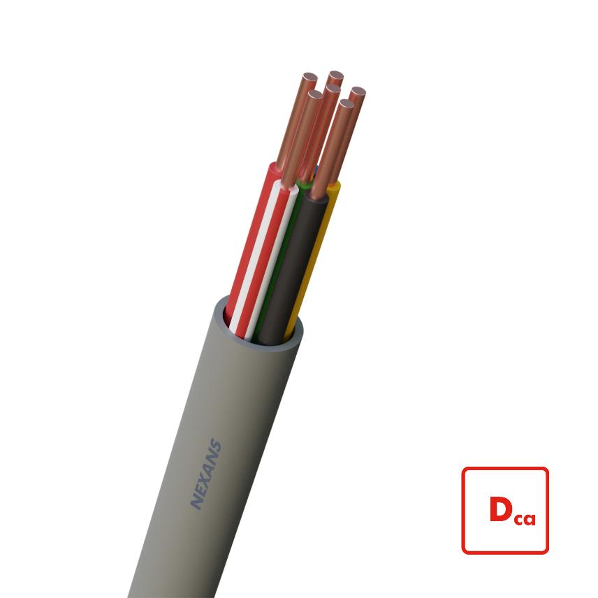 YR Dca-s2 6x0,8 mm grijs (H500)