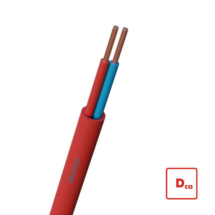 Nexans YR Dca-s2 rood (brandmeldinstallaties)