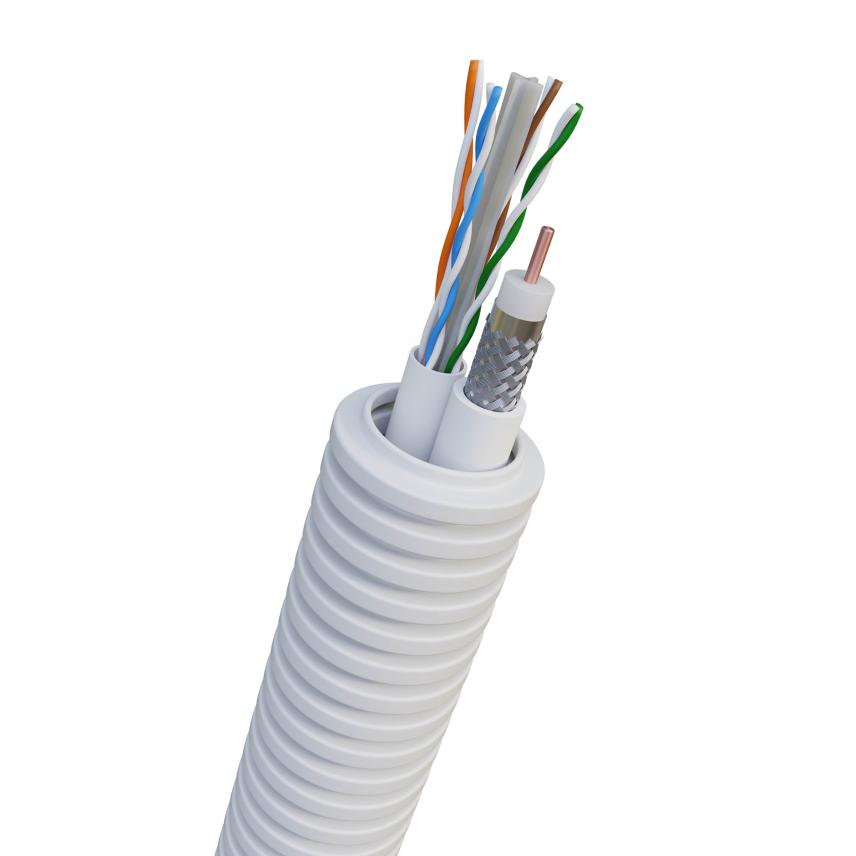 Nexans N-LINE20 COAX9+UTP-CAT6 R100