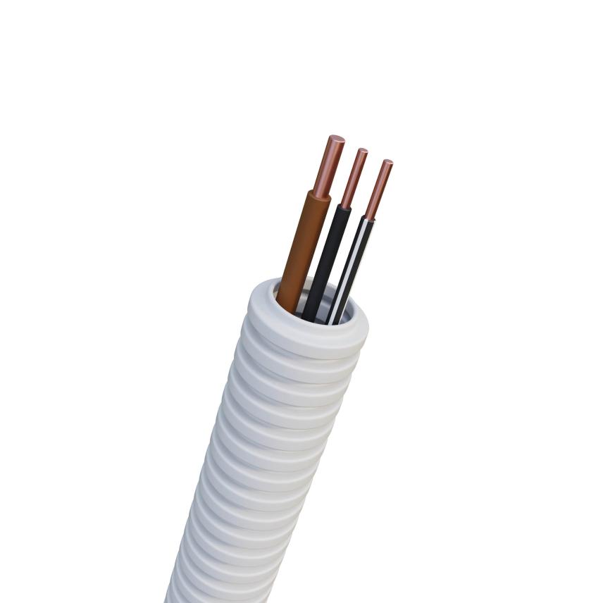 Nexans N-LINE16 H07V-U Eca 2,5+2x1,5 brown +black black-white R100