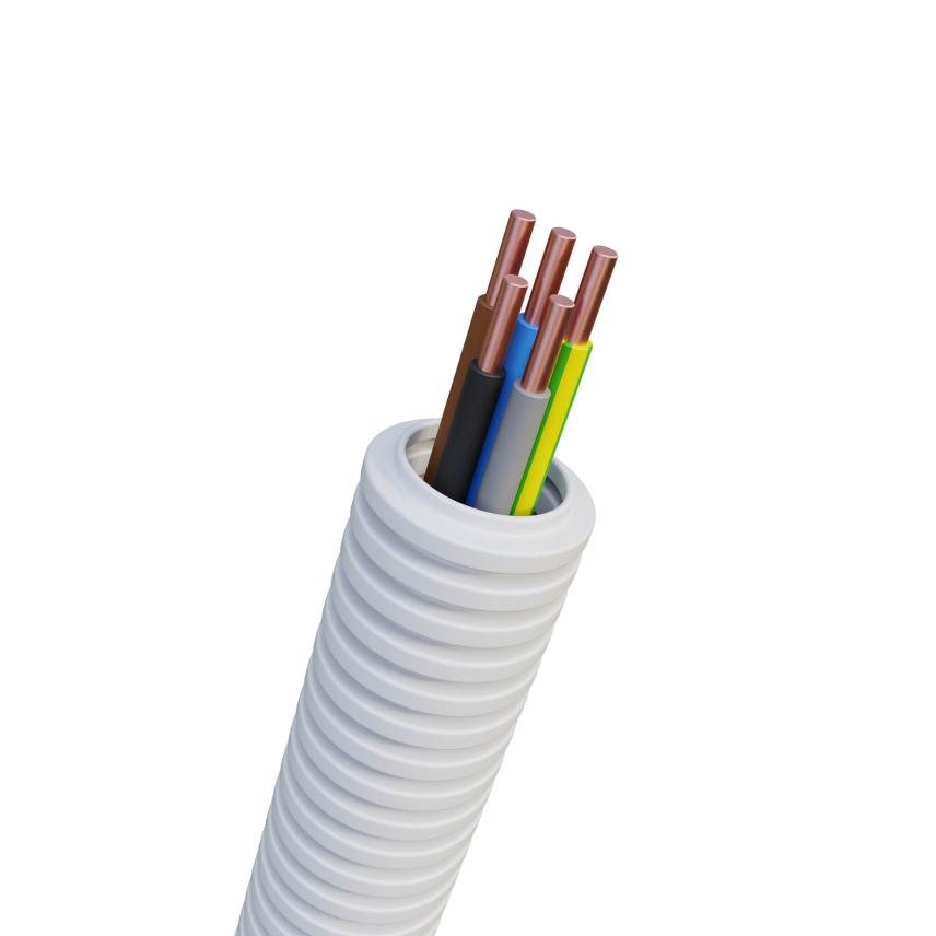 Nexans N-LINE20 H07V-U Eca 5G2,5 green/yellow blue brown black grey MOBIWAY80